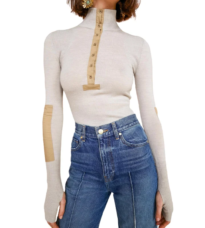 Weekend Offers That Tempt Drew Pullover Sweater In Chalk