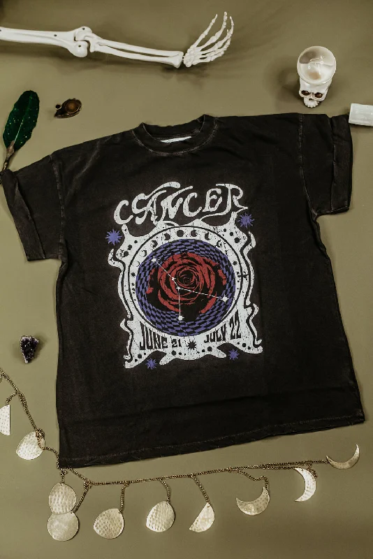 Zodiac Graphic Tee, Cancer