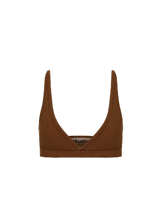 Don't Miss Out Ribbed Bralette