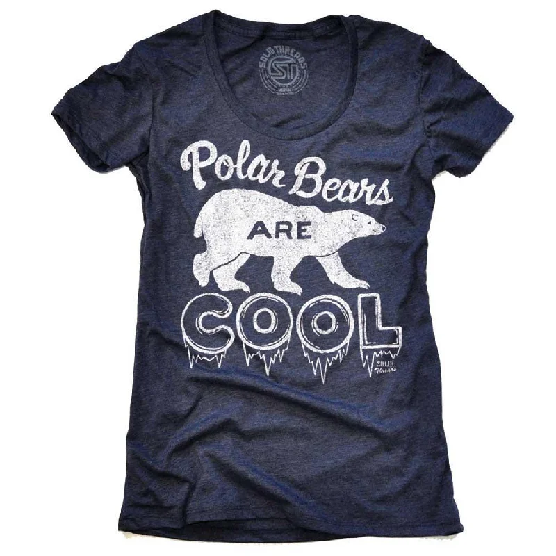 Extra Savings Women's Polar Bears Are Cool T-shirt