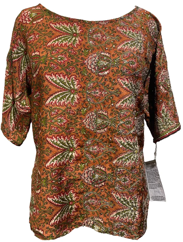 Big Savings PRC4232 Avatar Pure Silk Side Slit Top
