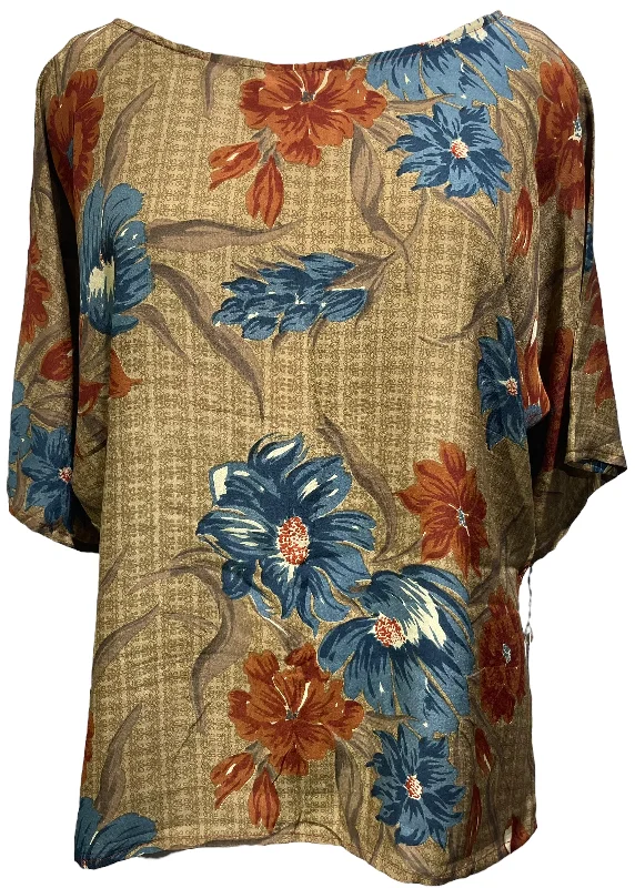 Deal Alert PRC4011 Avatar Pure Silk Side Slit Top