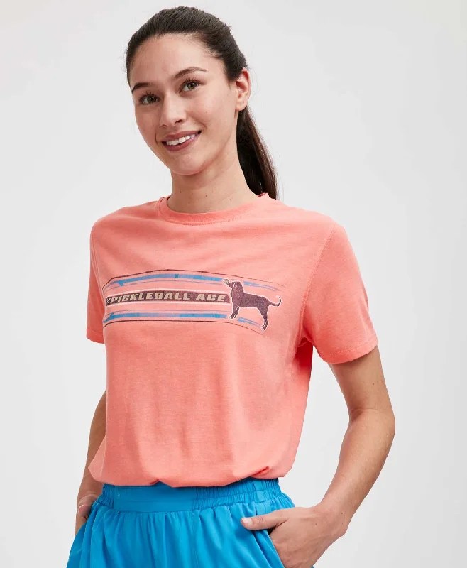 Weekend Specials to Celebrate Ladies Pickleball Shortsleeve Tee