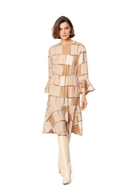 Unwind with Weekend Discounts Burda Sewing Pattern 6060 Tunic Top and Dresses
