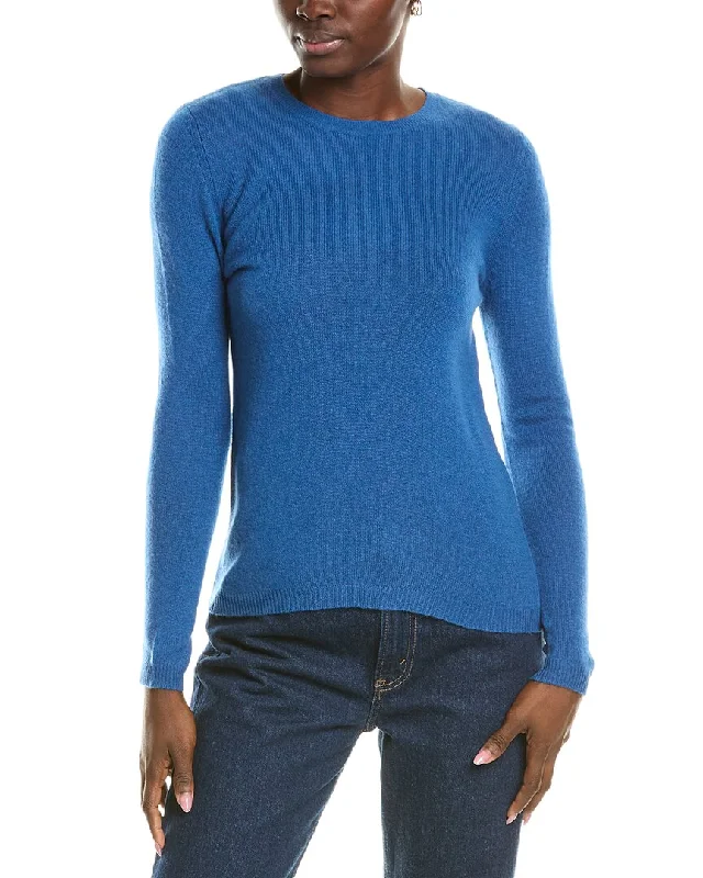 Weekend Bargains Await You Forte Cashmere Crewneck Cashmere Sweater