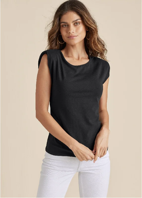 Weekend Savings Spectacular Sleeveless Top - Black