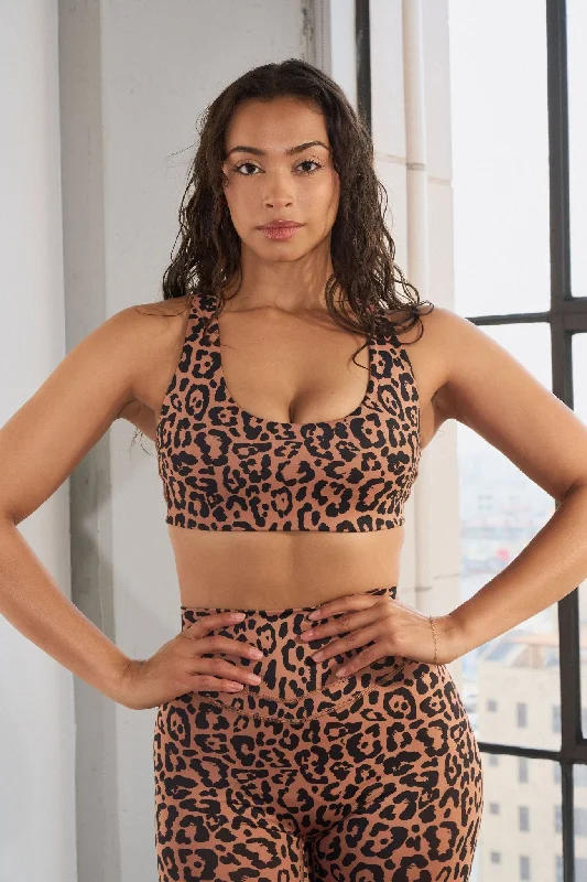 Stock Clearance Vitality Pulse™ Core Bra - King Cheetah