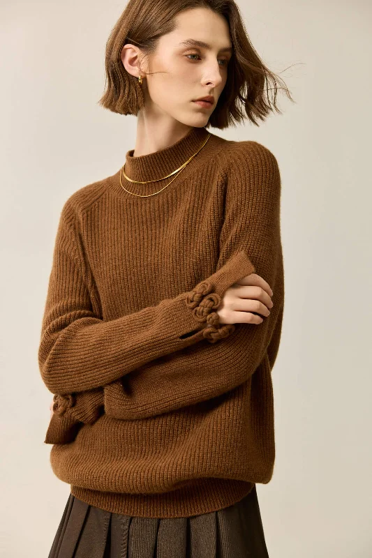 Special Discount LILY Wool Blend Half-Turtleneck Sweater