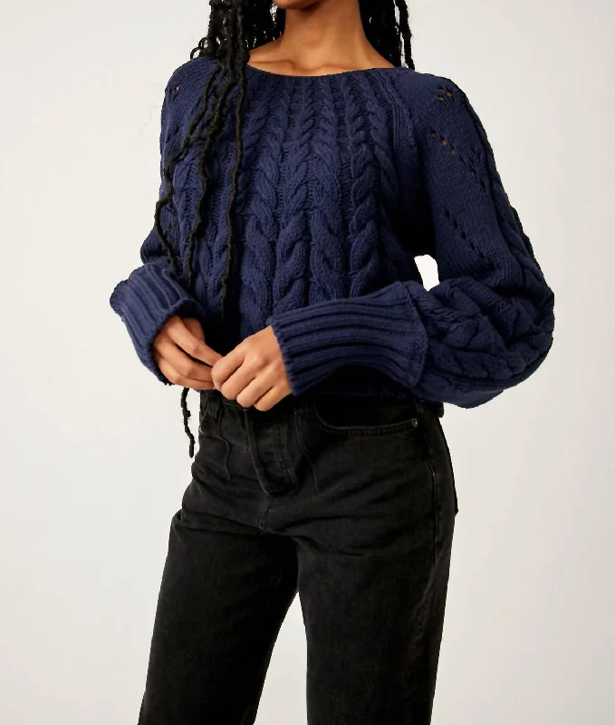 Buy Today Sandre Pullover In Navy