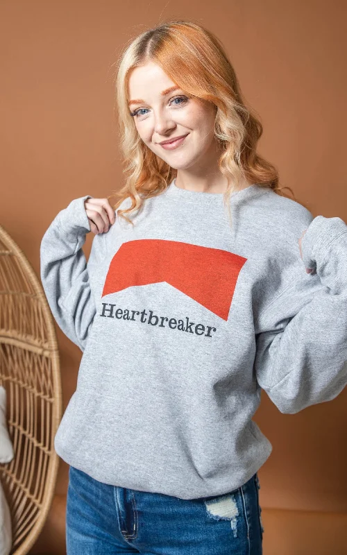 Weekend Shopping Bliss Heartbreaker Valentine Crewneck** - Final Sale