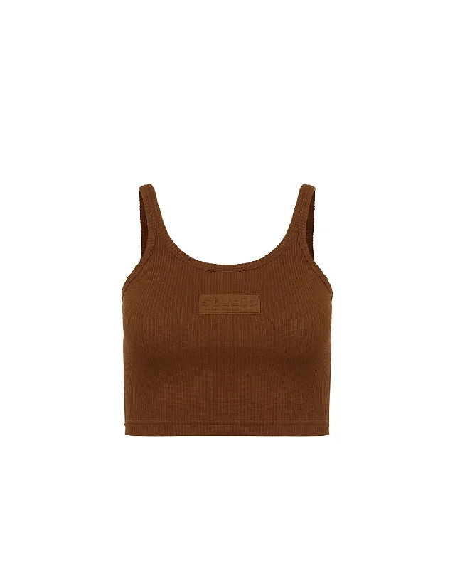 Huge Savings Logo Crop Tank Top