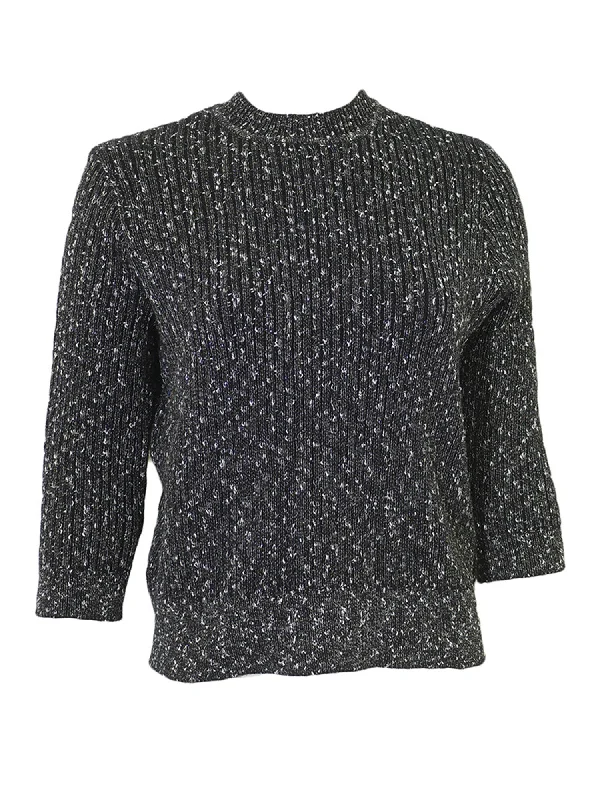 Quick Deals Kathie K Crewneck Glitz Sweater