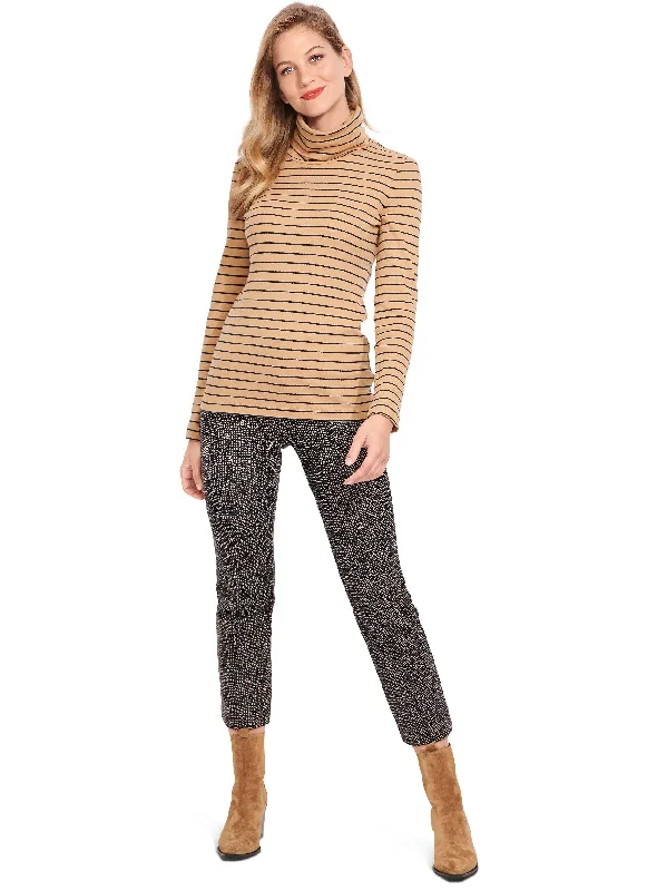 Year-End Sale Burda Sewing Pattern 6056 Turtleneck Top