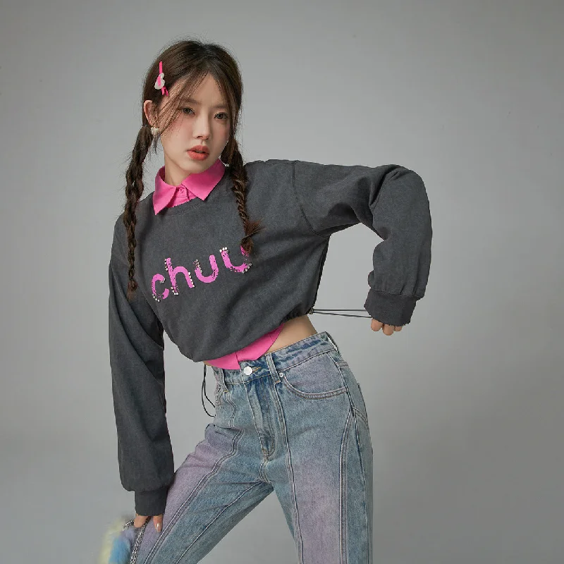 Weekend Deals to Make You Happy Got The Beat String Cropped T-Shirt