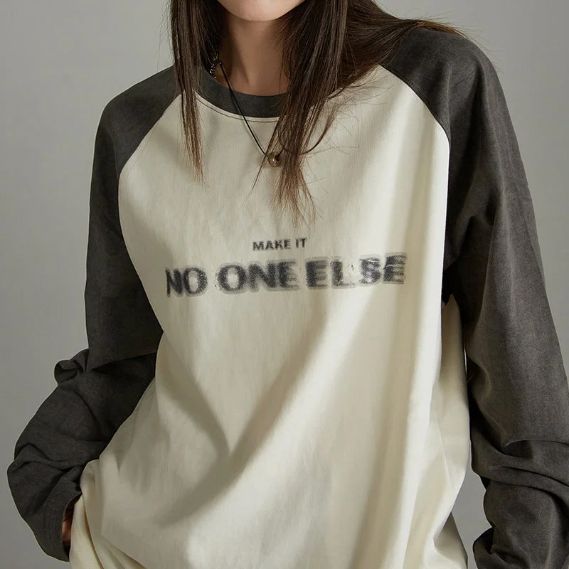 Take Action Lettering Raglan T-Shirt