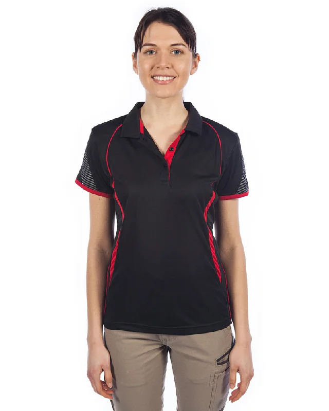 Weekend Specials to Indulge In Razor Ladies Polo - Black/Red