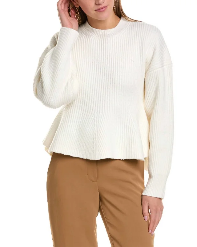 Half Price Eliza Sweater In Cream
