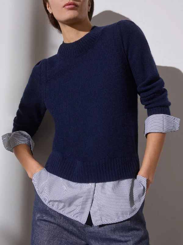 Big Deal The Eton Layered Crew Looker