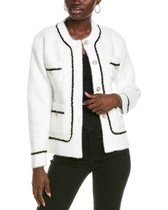 Big Deal To My Lovers Fuzzy Eyelash Jacket