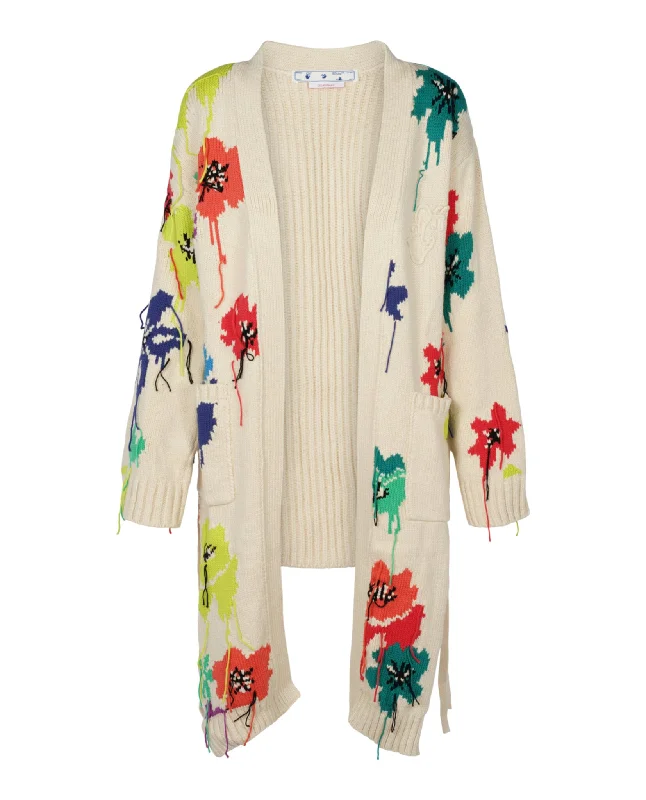 Epic Value Floral Knitted Cardigan