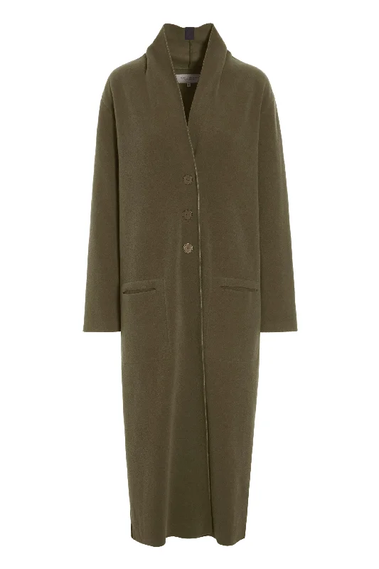 Weekend Discounts to Snag LONG CARDIGAN - 7162 - MOSS