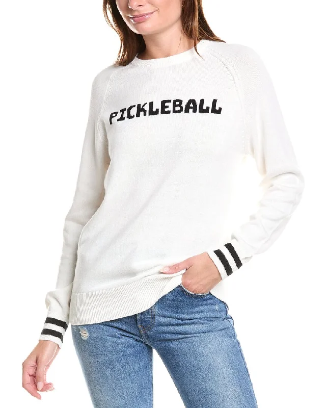 Weekend Specials to Love 27 Miles Malibu Pickleball Raglan Cashmere-Blend Sweater