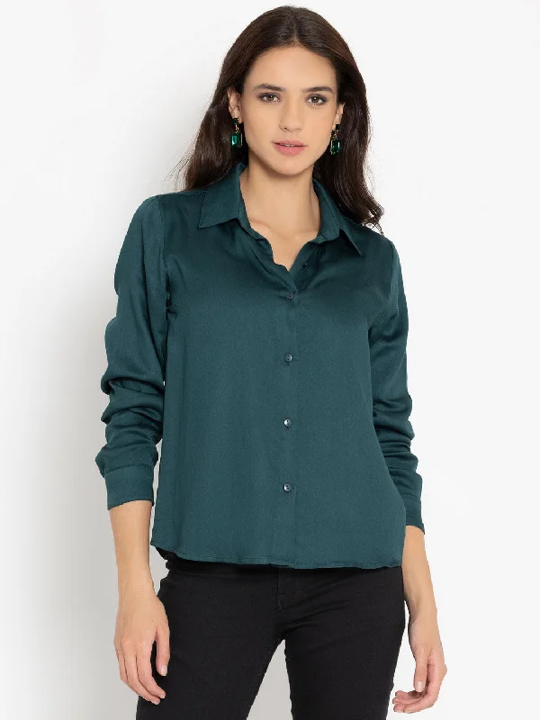 Discount Mania Luxe Green Shirt