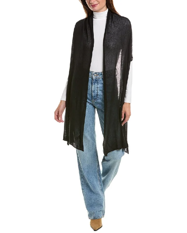 Super Sale Portolano Flat Jersey Oblong Silk & Cashmere-Blend Wrap