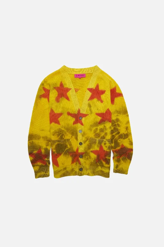 Weekend Offers That Sizzle Star Sprayed Cardigan