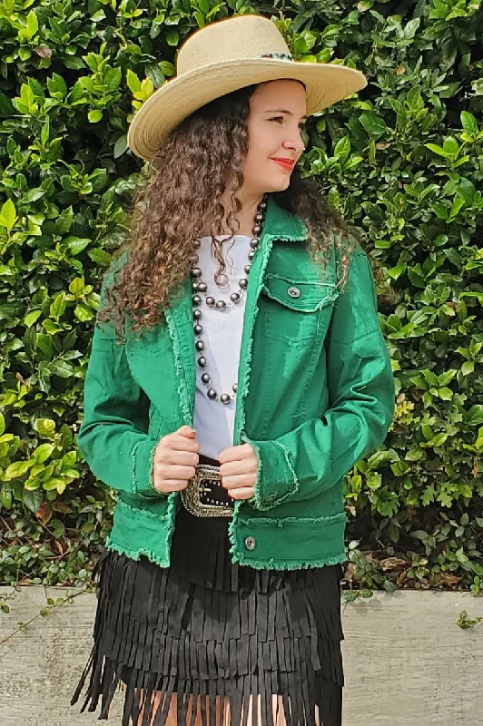 WAY Green Twill Jacket