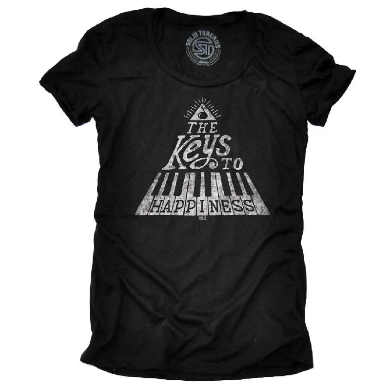 Women's The Keys To Happiness T-shirt