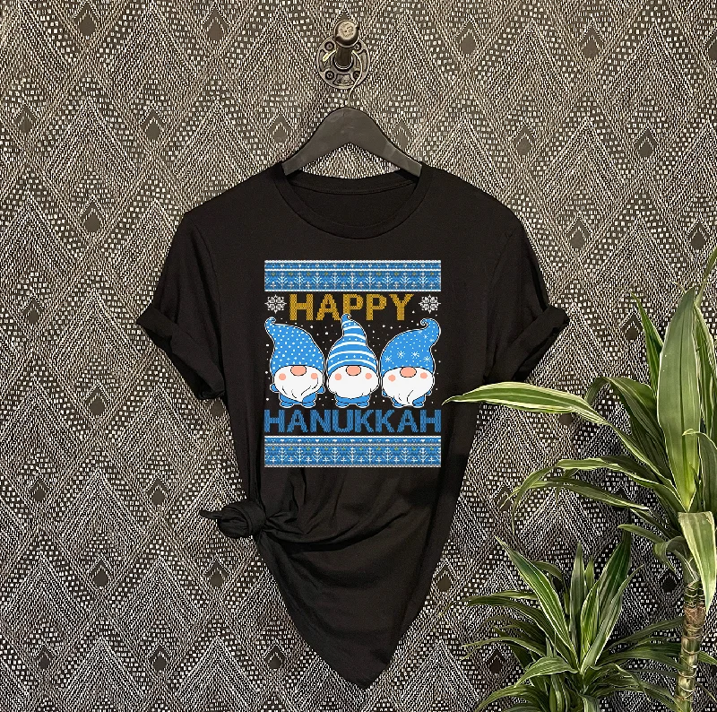 Instant Savings Happy Hanukkah Ugly Sweater Unisex T-shirt