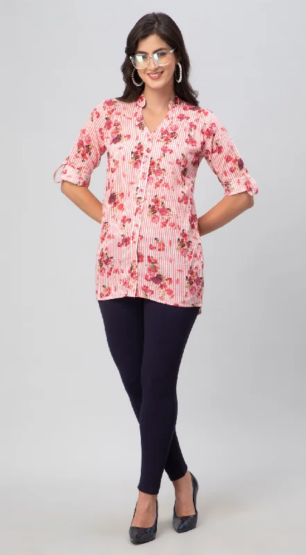 Weekend Sale: Don't Miss Out Floral Smart Casual Shirt