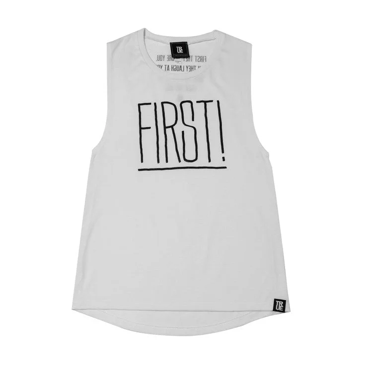 Best Seller Womens True First Tank Top White