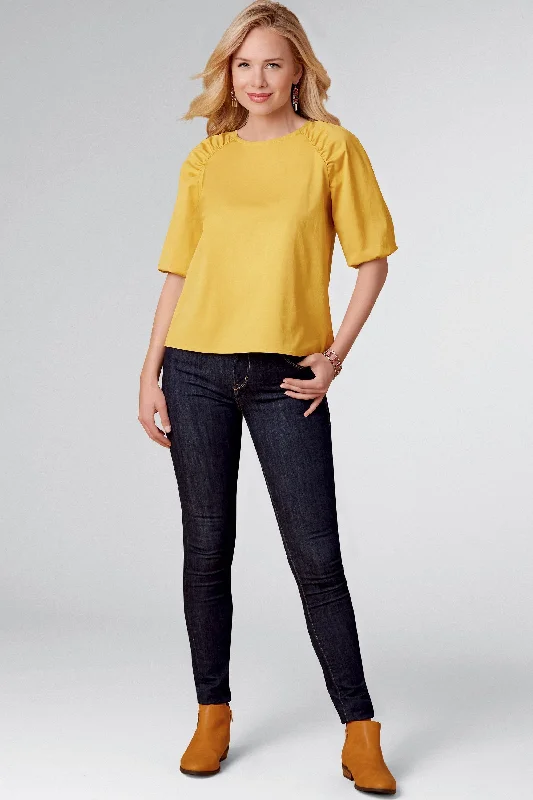 Weekend Bargains to Savor New Look Sewing Pattern 6708 Misses' Tops