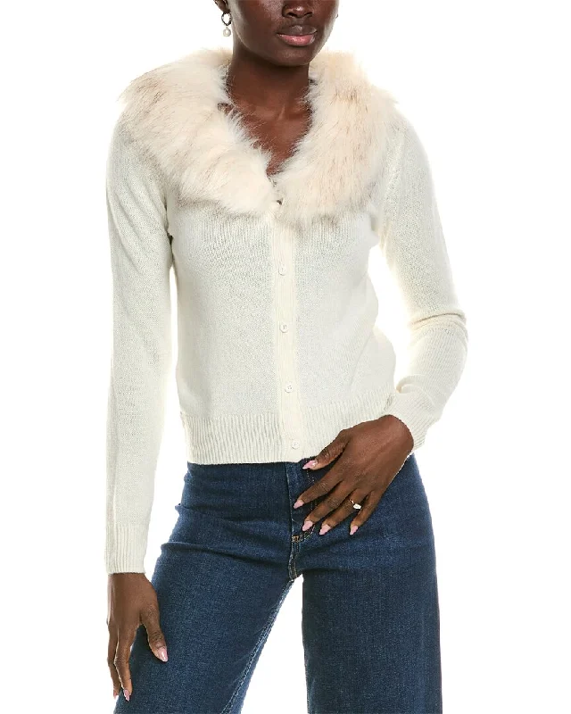 Overstock Sale 27 Miles Malibu V-Neck Cashmere & Wool-Blend Cardigan