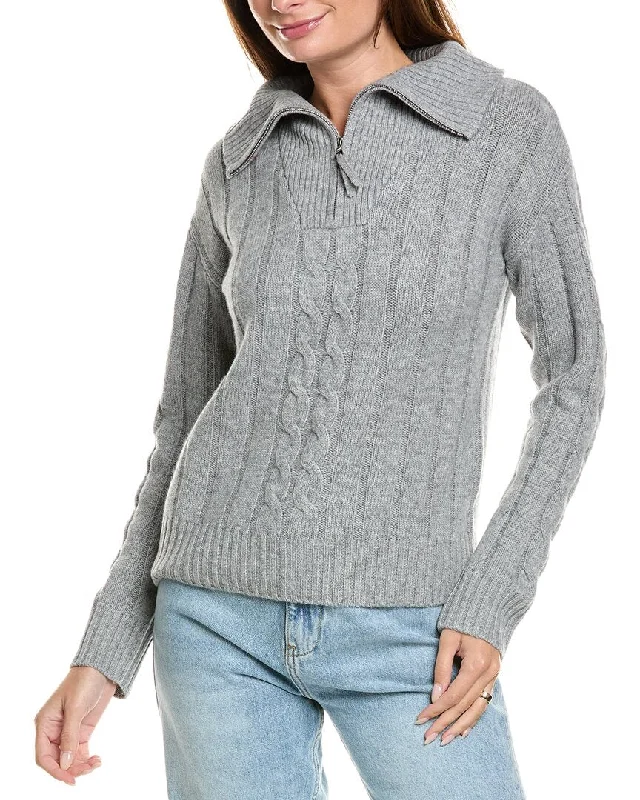 Quick Sale Kier+J Wool & Cashmere-Blend Pullover