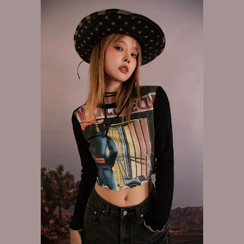 Weekend Bargains to Love Vintage Lettuce Hem T-Shirt