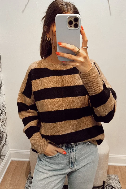 Take Advantage Stanton Dennis Striped Sweater