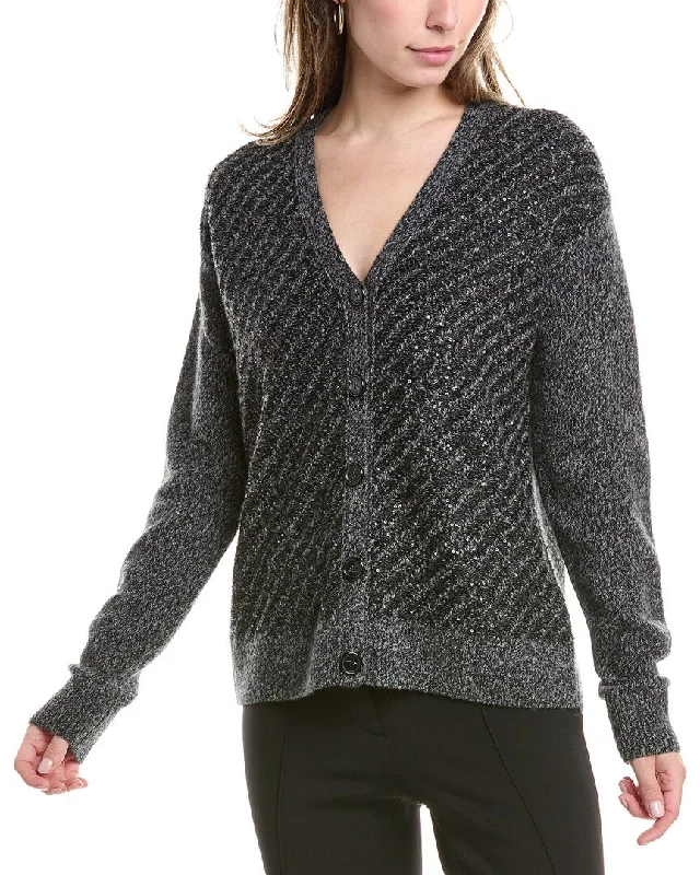 Lowest Price St. John Wool & Cashmere-Blend Cardigan