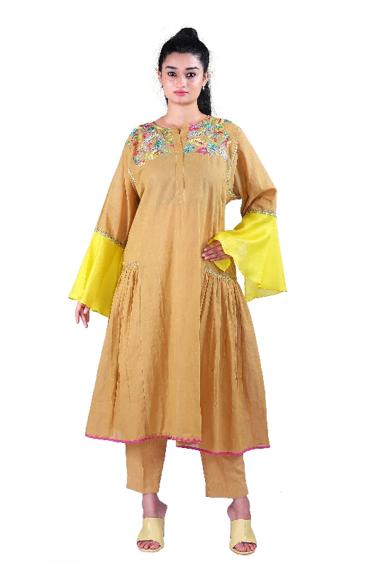 Beige kurta