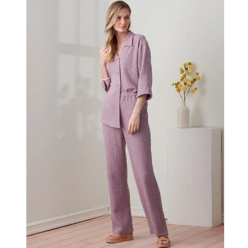 Great Deal Simplicity Sewing Pattern 9270 Tops and Pants In Two Lengths