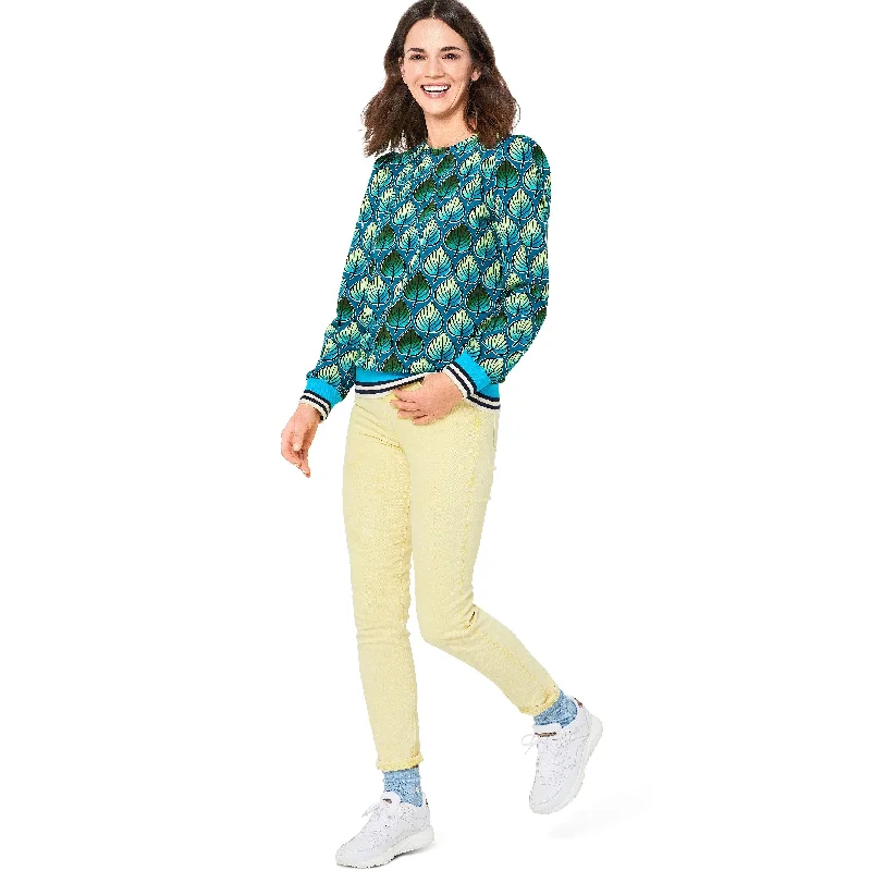 Weekend Offers That Delight Burda Sewing Pattern 6109 Sweatshirt