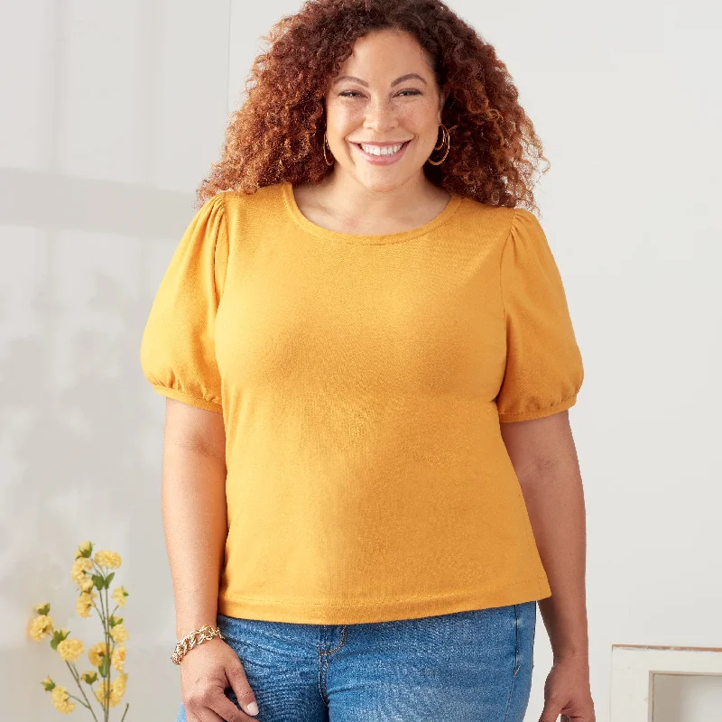 The Best Deal Simplicity Sewing Pattern 9273 Knit Tops With Scoop Neck