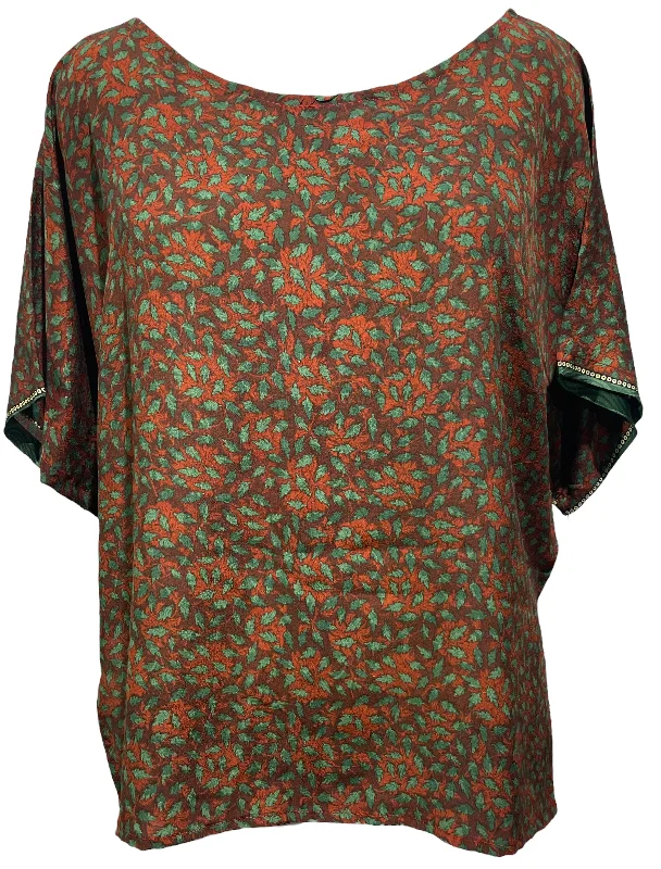 Final Offer PRC41611 Avatar Pure Silk Side Slit Top