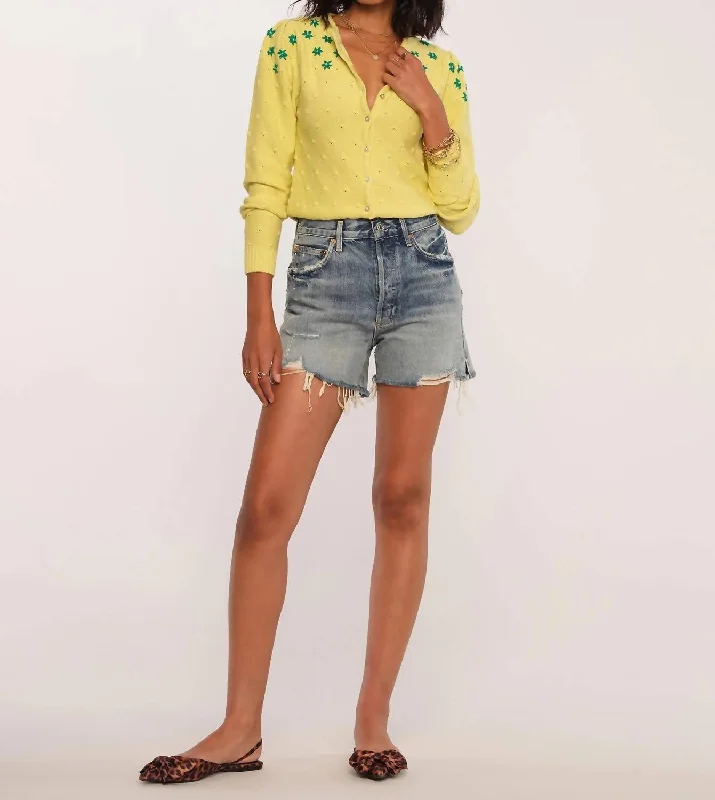The Best Deal Bea Cardigan In Citron