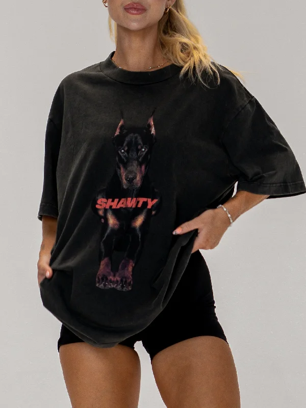 Weekend Deals That Dazzle Doberman Vintage Boyfriend Tee