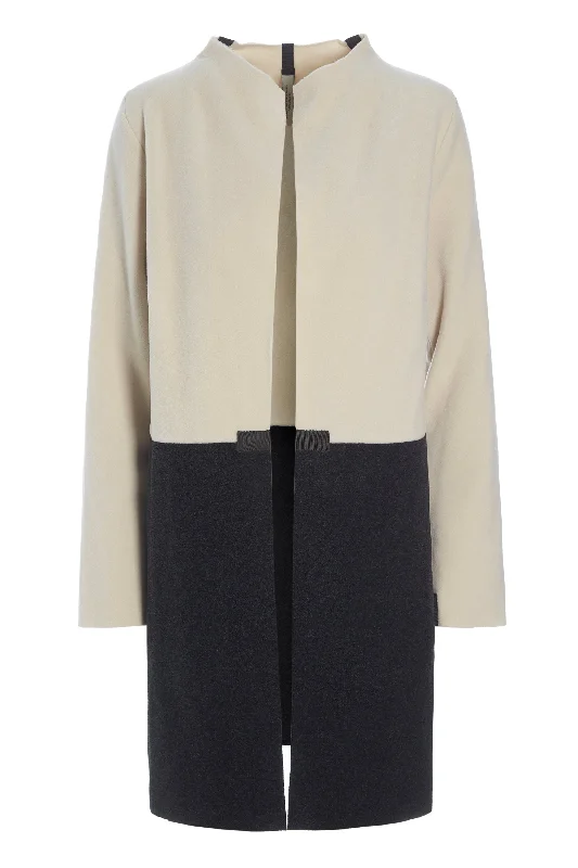 Weekend Specials to Snag CARDIGAN 2 COLORED - 7133 - KIT/SOFT BLACK