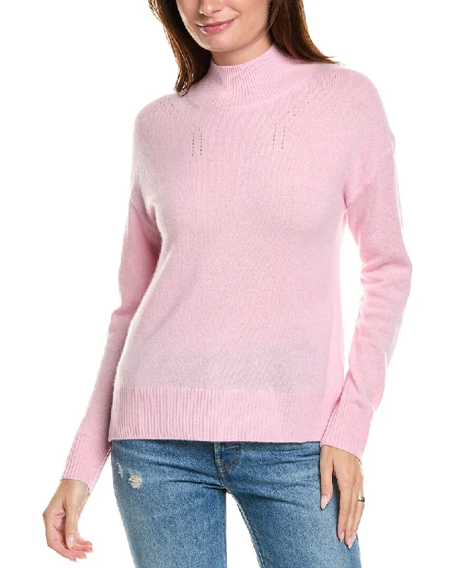 Now Available Kier+J Turtleneck Wool & Cashmere-Blend Sweater