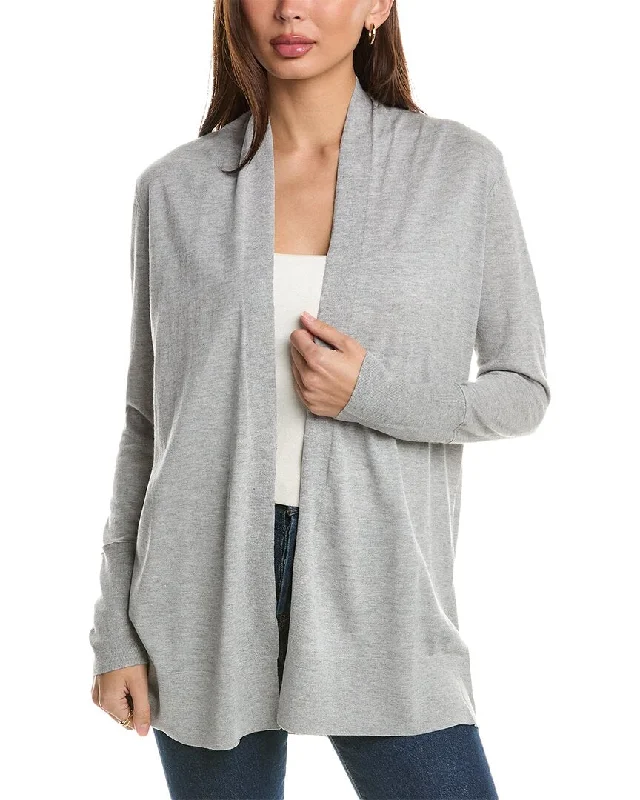 Stock Up Forte Cashmere Easy Silk & Cashmere-Blend Cardigan